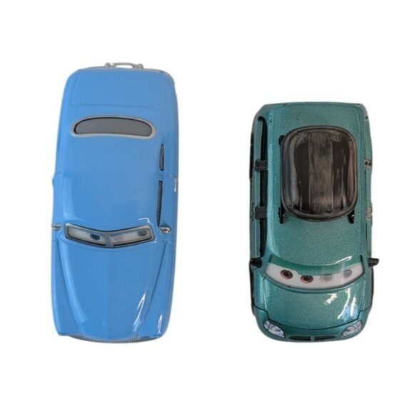 Disney Pixar Cars Diecast Lenticular Eyes Lightning Tim Rimmer Minivan Milton - Picture 12 of 13